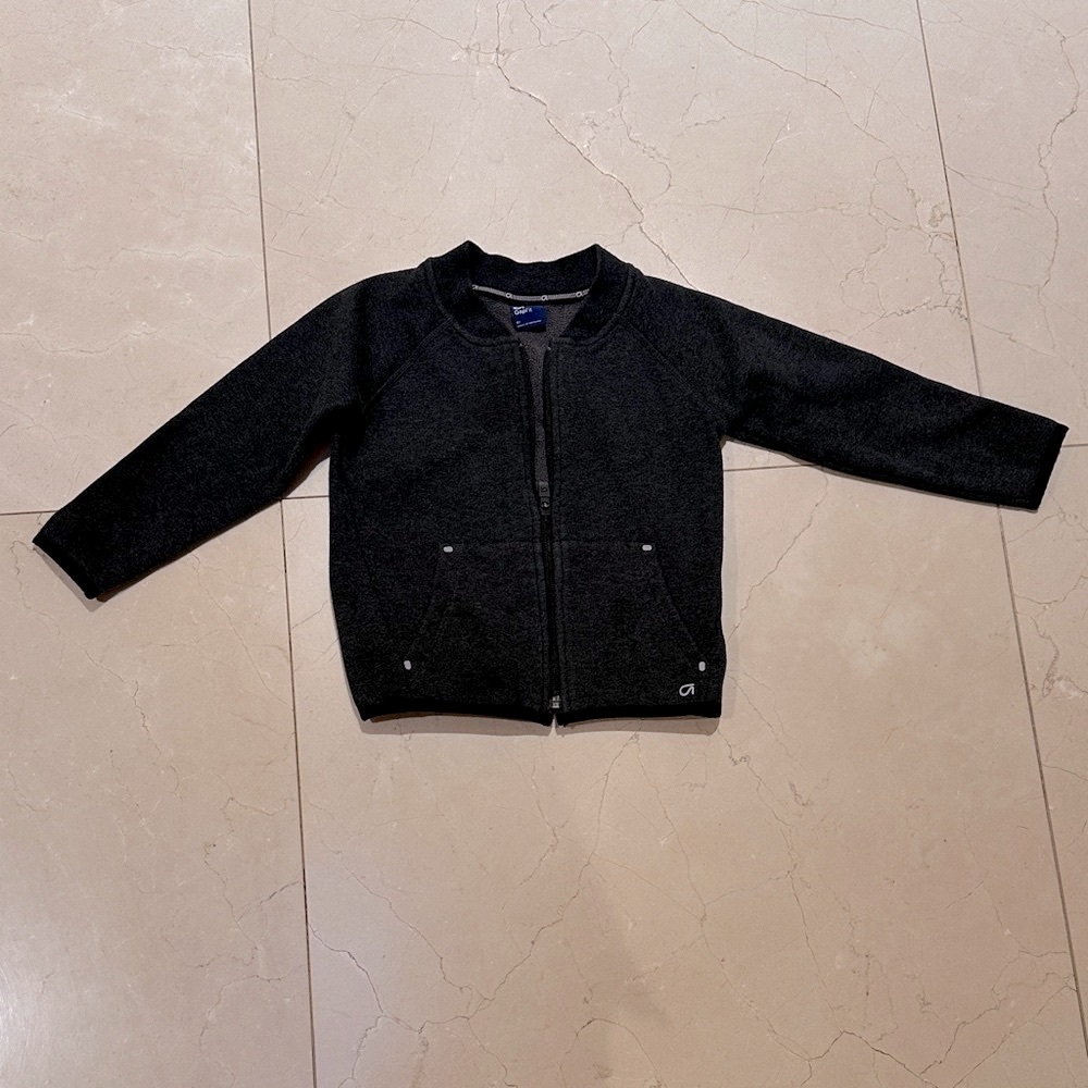 GAP kids Charcoal Zip-Up Jacket 4T